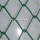 Grüner PVC-überzogener Kettenglied-Zaun / Diamond Wire Mesh